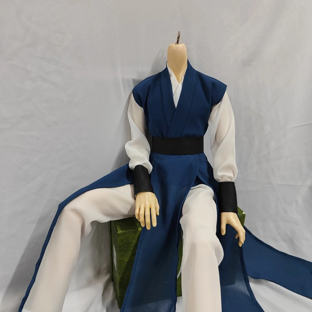 

1/6 Male Chinese Ancient Suit Hanfu Tradition Hanfu Martial Robe Costume Customize Dress for 12inch Action Figure Model Toy