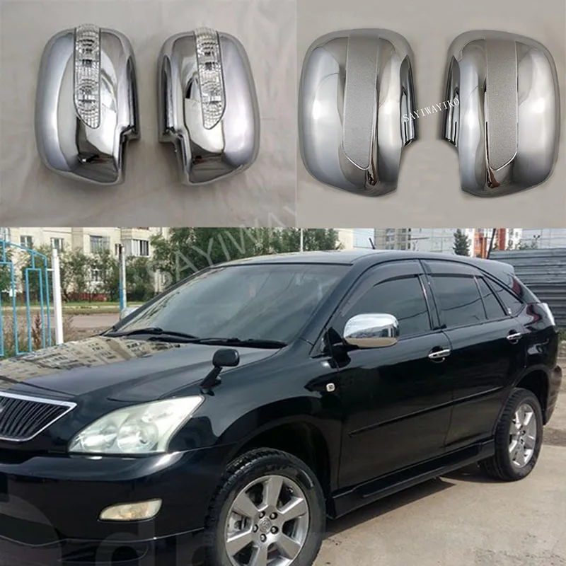 ABS Chrome For Lexus RX 330 RX 300 RX 350 RX 400H RX 450h 2003-2008 Rearview mirror cover car accessories protection styling