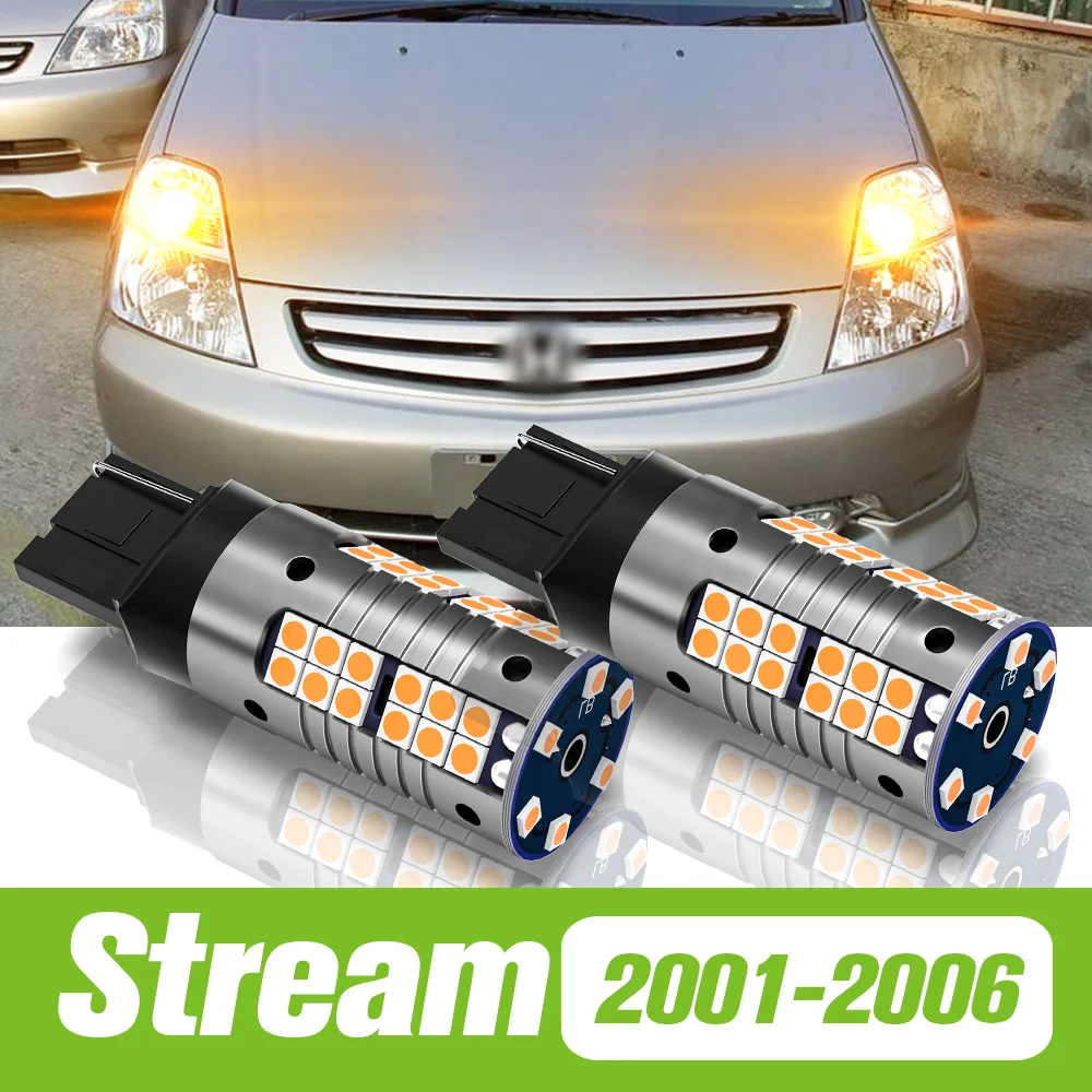 

2pcs For Honda Stream 2001-2006 LED Turn Signal Light Turning Lamp 2002 2003 2004 2005 Accessories