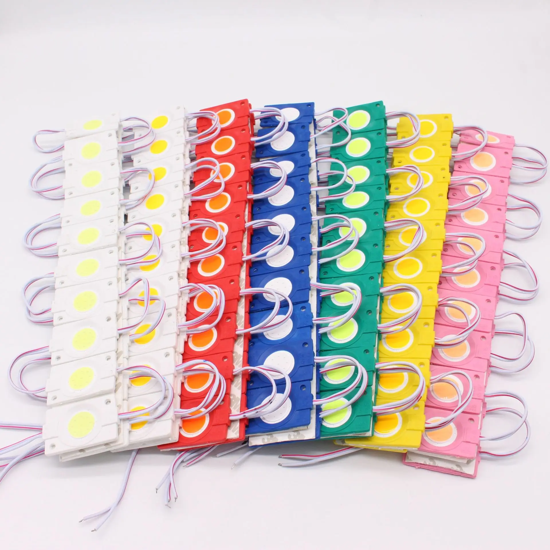 

20-pack COB LED Module Light 12V Super Bright IP65 Waterproof for Letter Advertisement Design Sign Shop Banner Decor Lighting