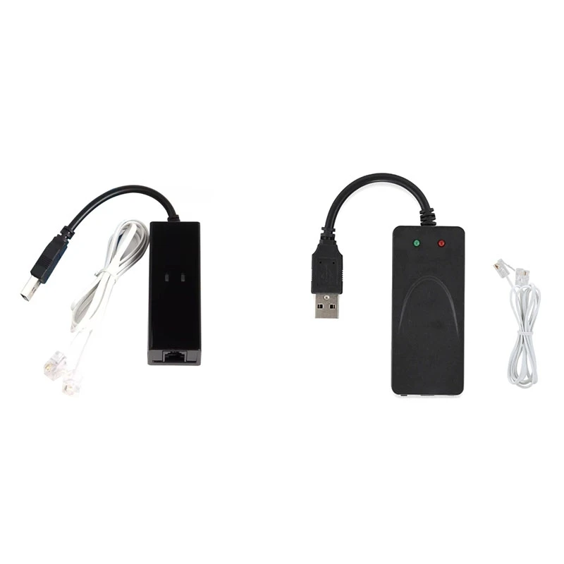 Fax Modem USB2.0 56K External Driver Plug And Play USB Standard Expanded At Instruction