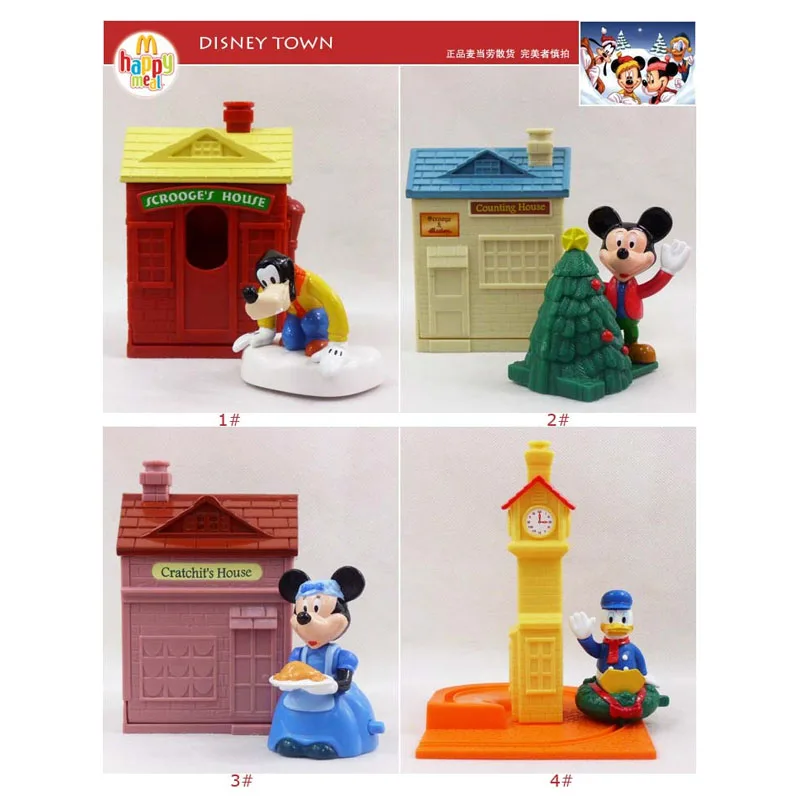 McDonald Figure Toys In 1999 Mickey Minne Pendant Limited Collection Ornaments Accessories Children Present Birthday Gift
