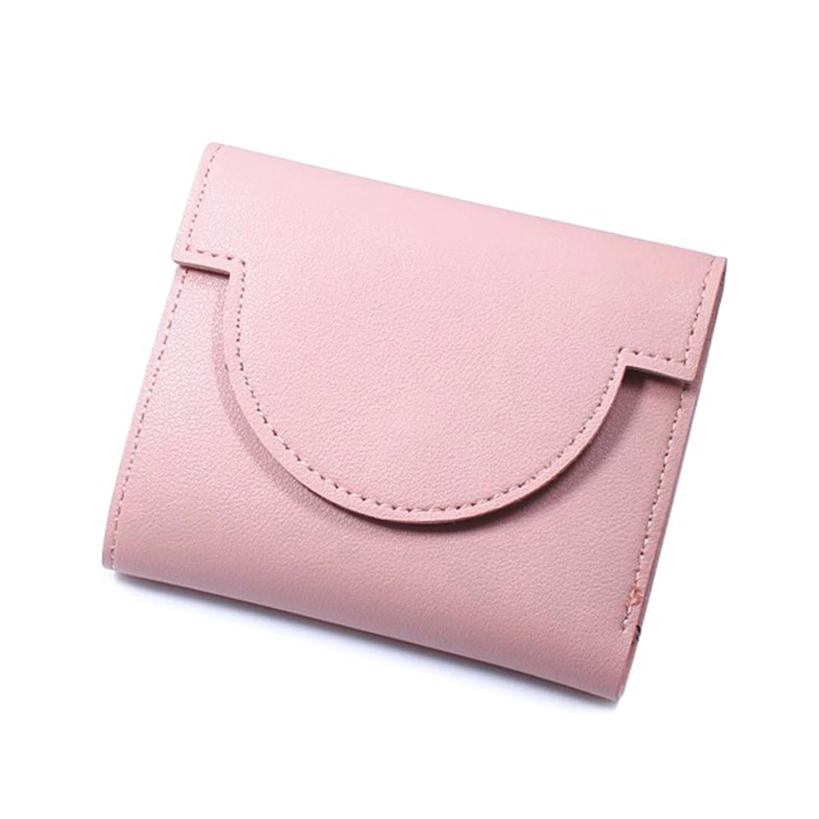 

Women's Folding Buckle Fashion Coin Purse Three Fold Multiple Card Slots for Shopping Dating 2022 New