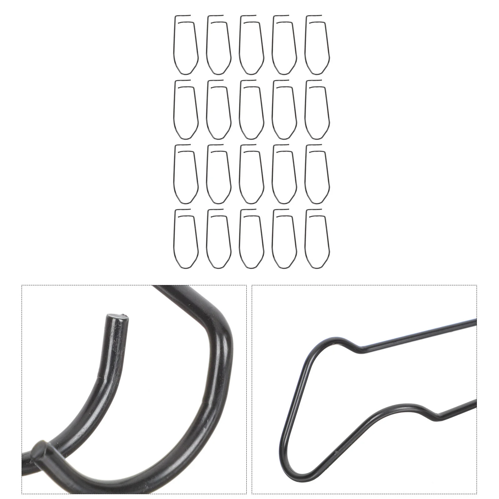 

20Pcs Gardening Metal Buckles for Climbing Wire Line Buckles Connection Buckles for Vegetable Flower