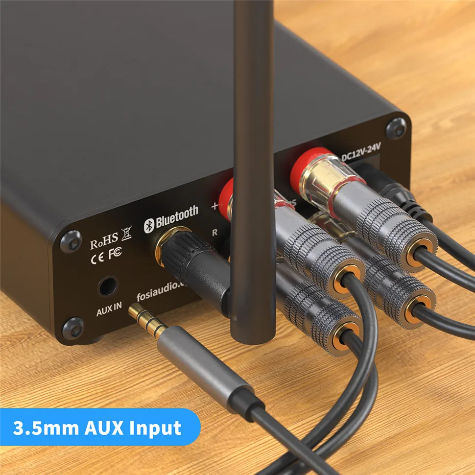 Усилитель звука Bluetooth 2-канальный стерео звуковой мощности TPA3116D2 Mini HiFi Цифровой