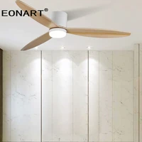 48 inch low floor wood dc ceiling fan led lamp remote control modern indoor solid wood white ceil fans without lmap ventilador