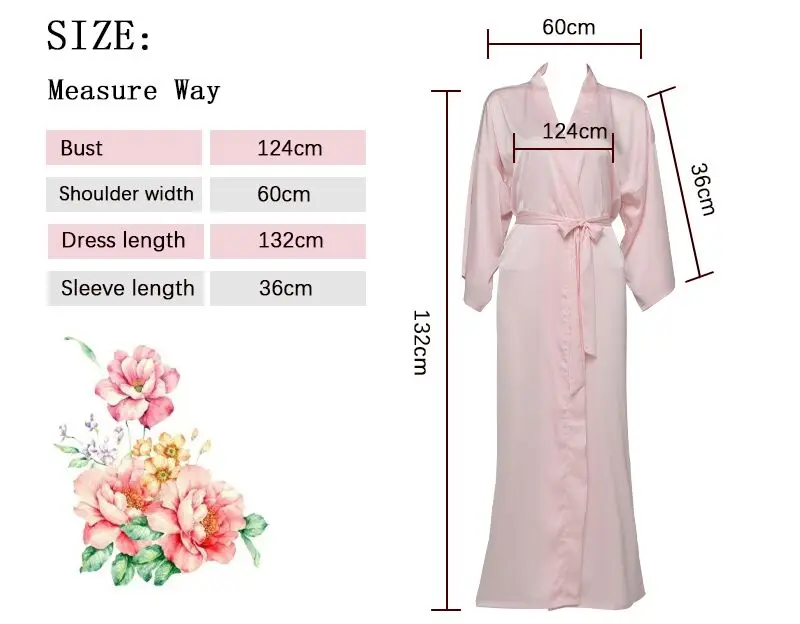 Silk  Satin Lace Robes White Bridesmaid Bride Robes  Bridesmaid Robes Wedding Long Robe  Bathrobe Green New