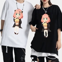 spy x family anya forger cosplay t shirt boys girls summer 100 cotton t shirt japanese anime kawaii tee shirt men women tops