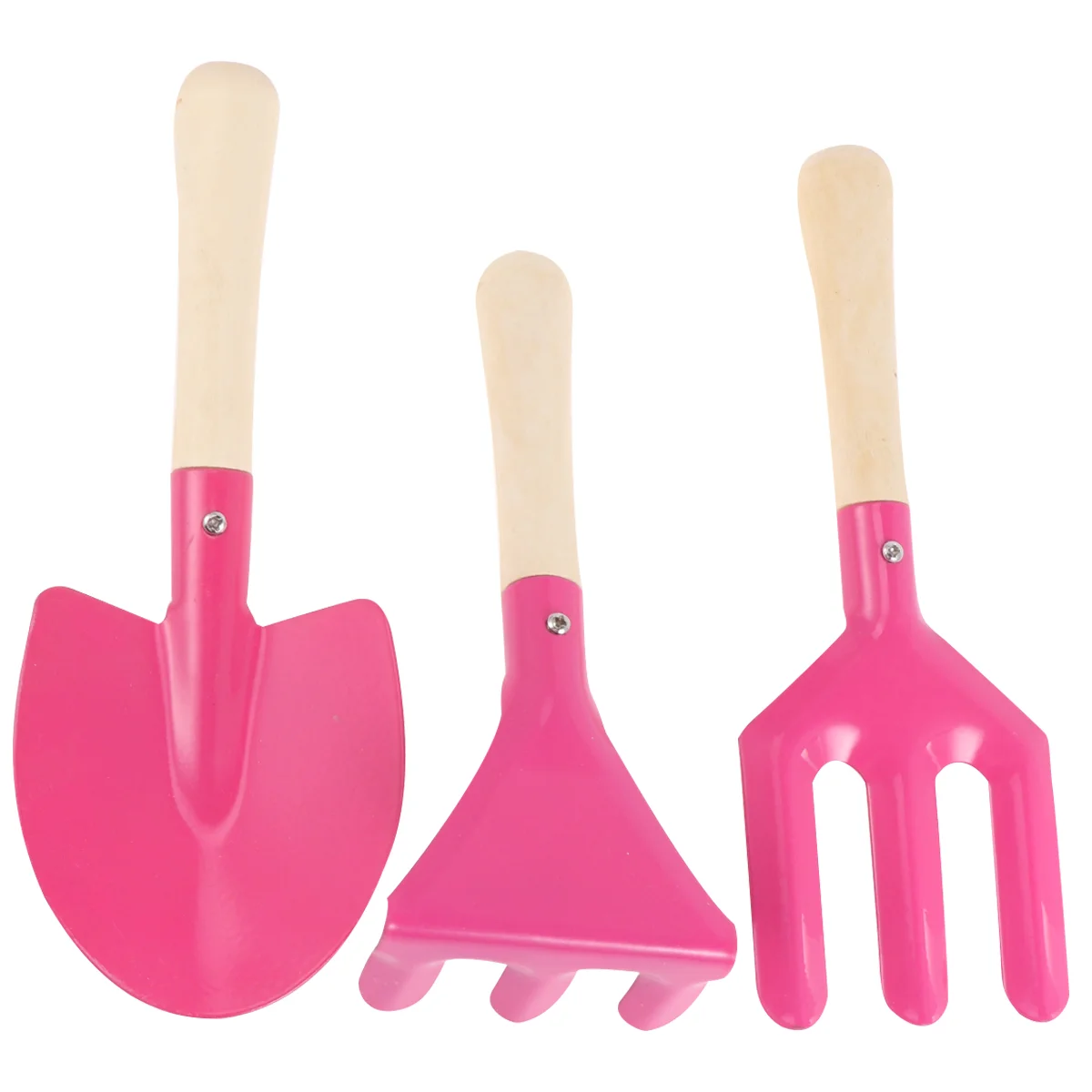 3 шт. пляжные мини-детские игрушки детские садовые грабли для детей деревянные