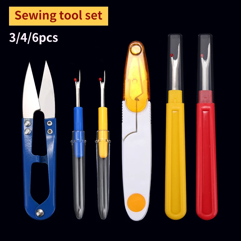 3/4/6 шт. х пластиковая ручка для швов сшиватель разбиватель ниток резак швейный