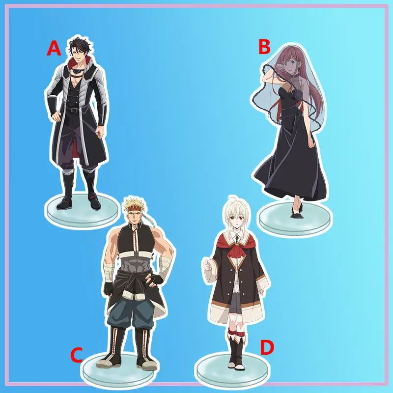 

Anime Stand Everything for Demon King Evelogia Toshiaki Gouzu Acrylic Figure Display Desktop Decoration 15cm