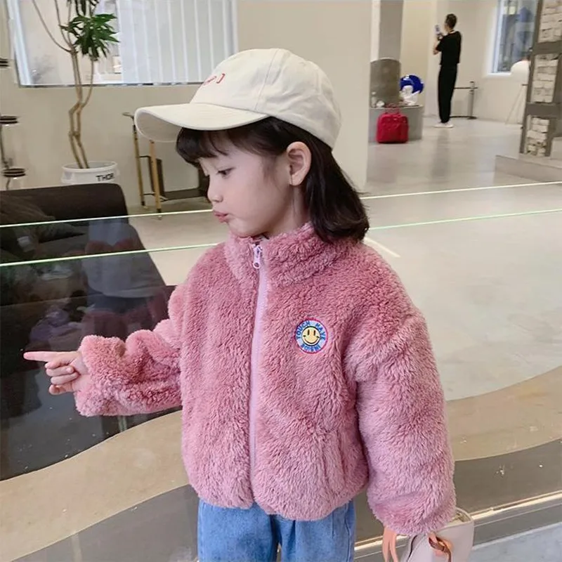 Пальто для девочек куртка хлопковая верхняя одежда пальто 2022 хаки теплая плотная