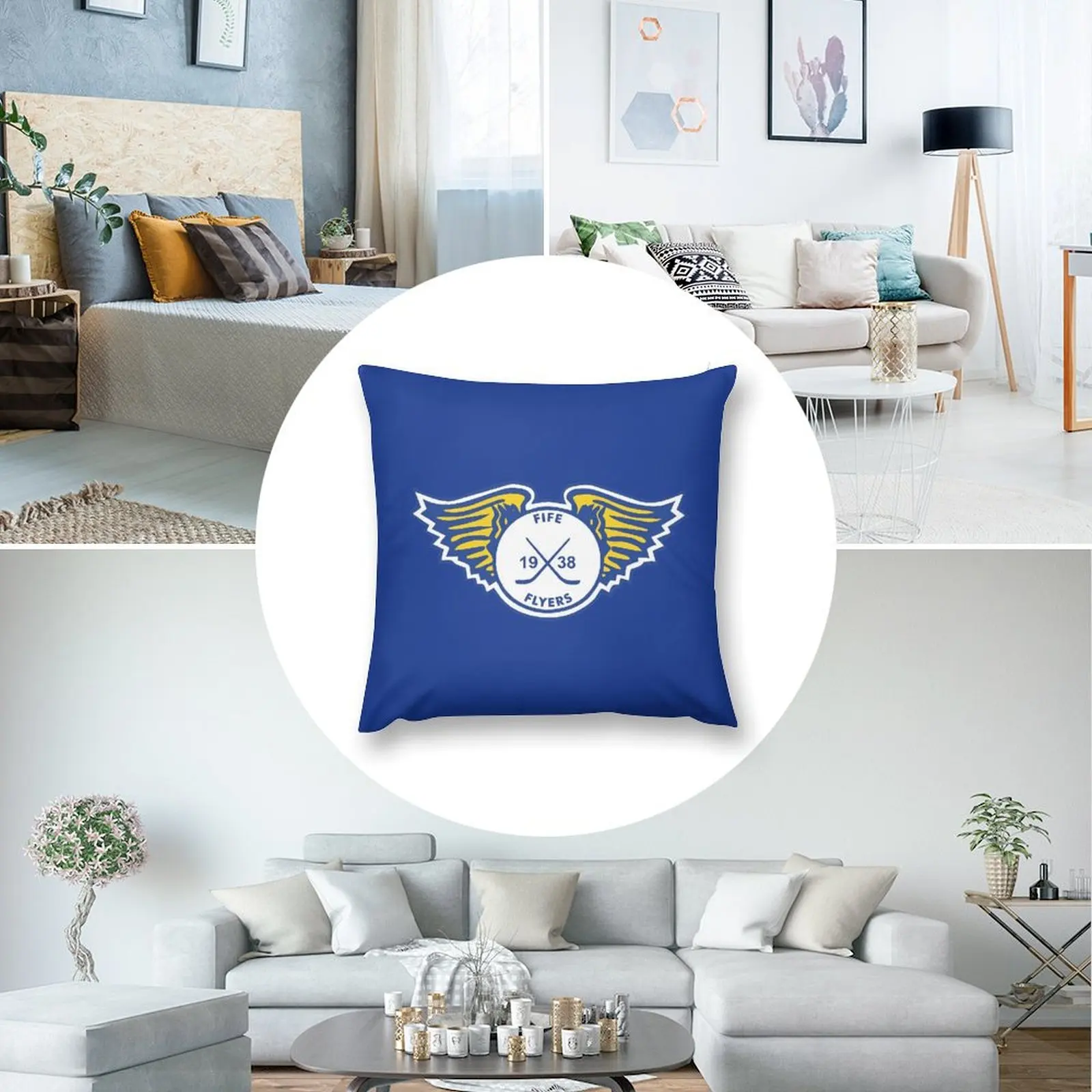 Подушка Fife Flyers hocckey подушка для дивана роскошная наволочка домашнего декора