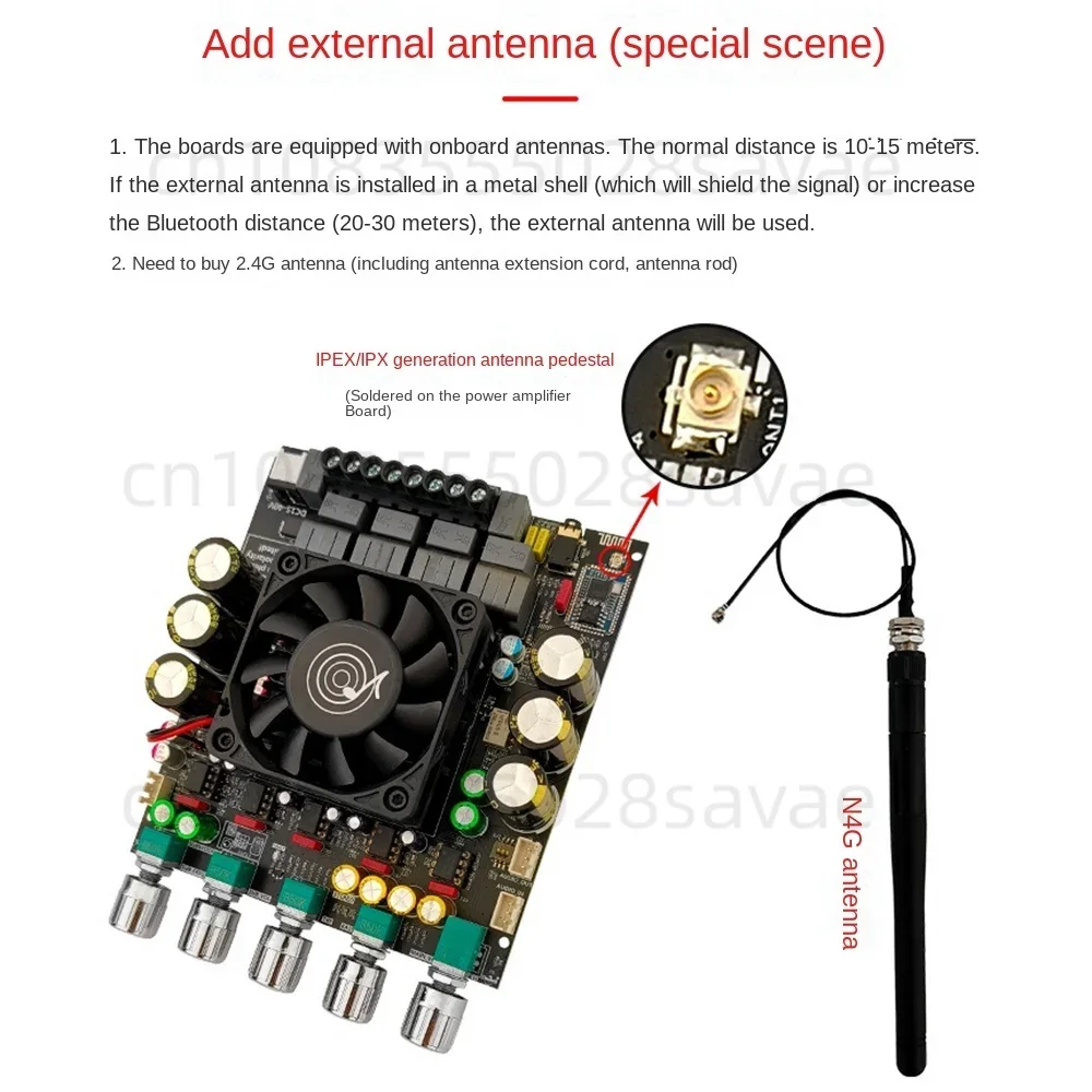 Плата усилителя мощности Qualcomm Bluetooth 2 1 чип TPA3223 расширяемый выходной порт сигнала