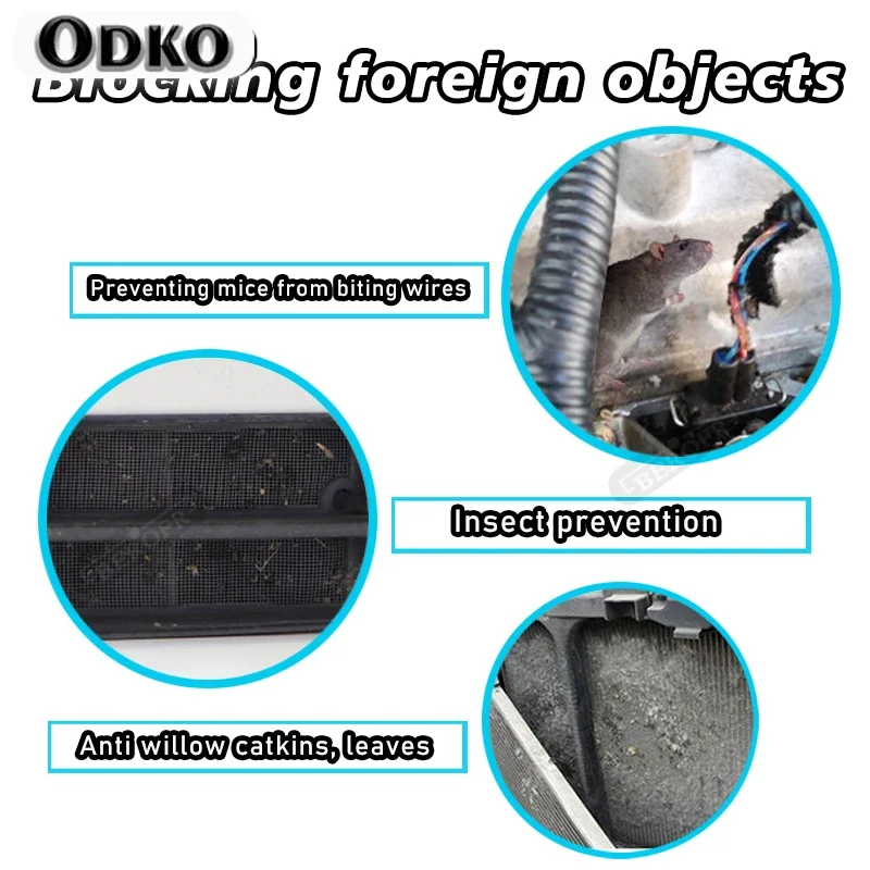 Решетка из нержавеющей стали для защиты от насекомых Chery Arizer 5 2019 2021