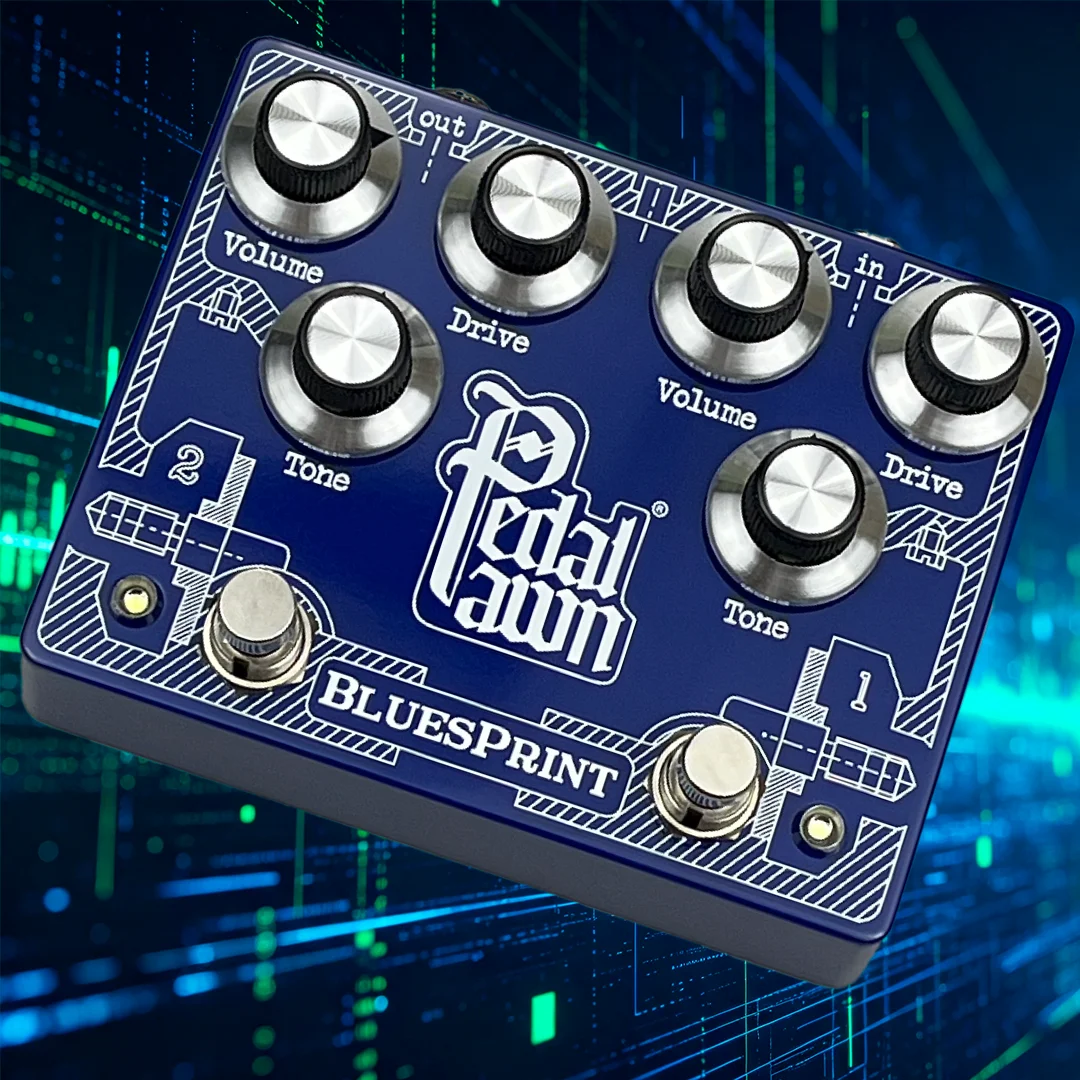 Фото Гитарная педаль Big Man Bluesprint Gladio Distortion Overdrive с функцией True Bypass №2