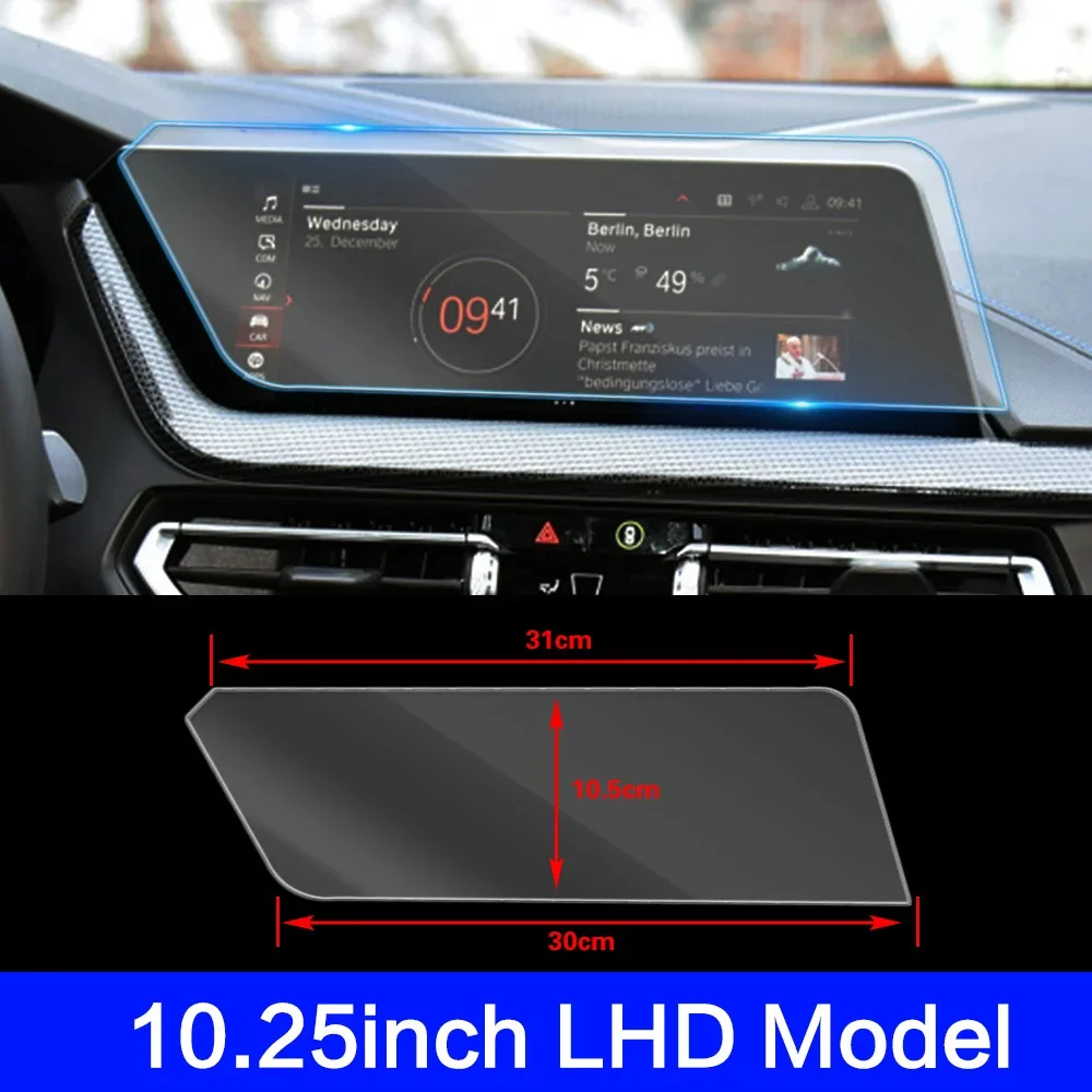 

Для BMW 1 Series F20 F21 F40 2012-2021 мультимедийный видео GPS навигатор ЖК-экран Защитная пленка из закаленного стекла Защита от царапин
