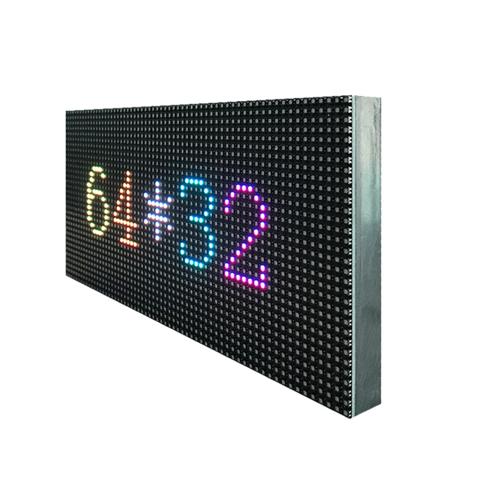 Дешевая Светодиодная панель P3 RGB Пиксельная HD дисплей 64x32 матрица SMD2121