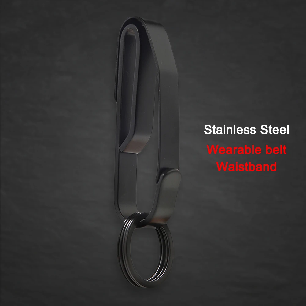 

Брелок для ключей, пряжка-кольцо, ремень на пояс, для путешествий, удобная переноска для мужчин, для улицы, для повседневного использования, ...