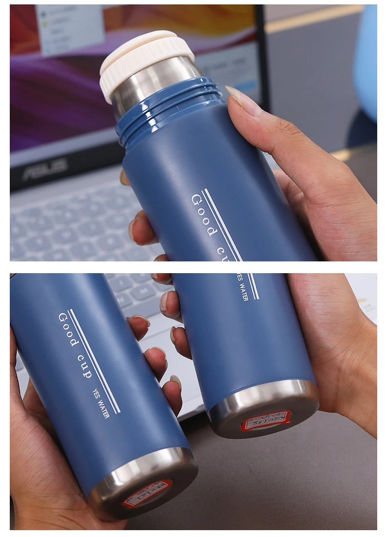 Термокружка Xiaomi мужская деловая кружка с прямым корпусом Спортивная бутылка для