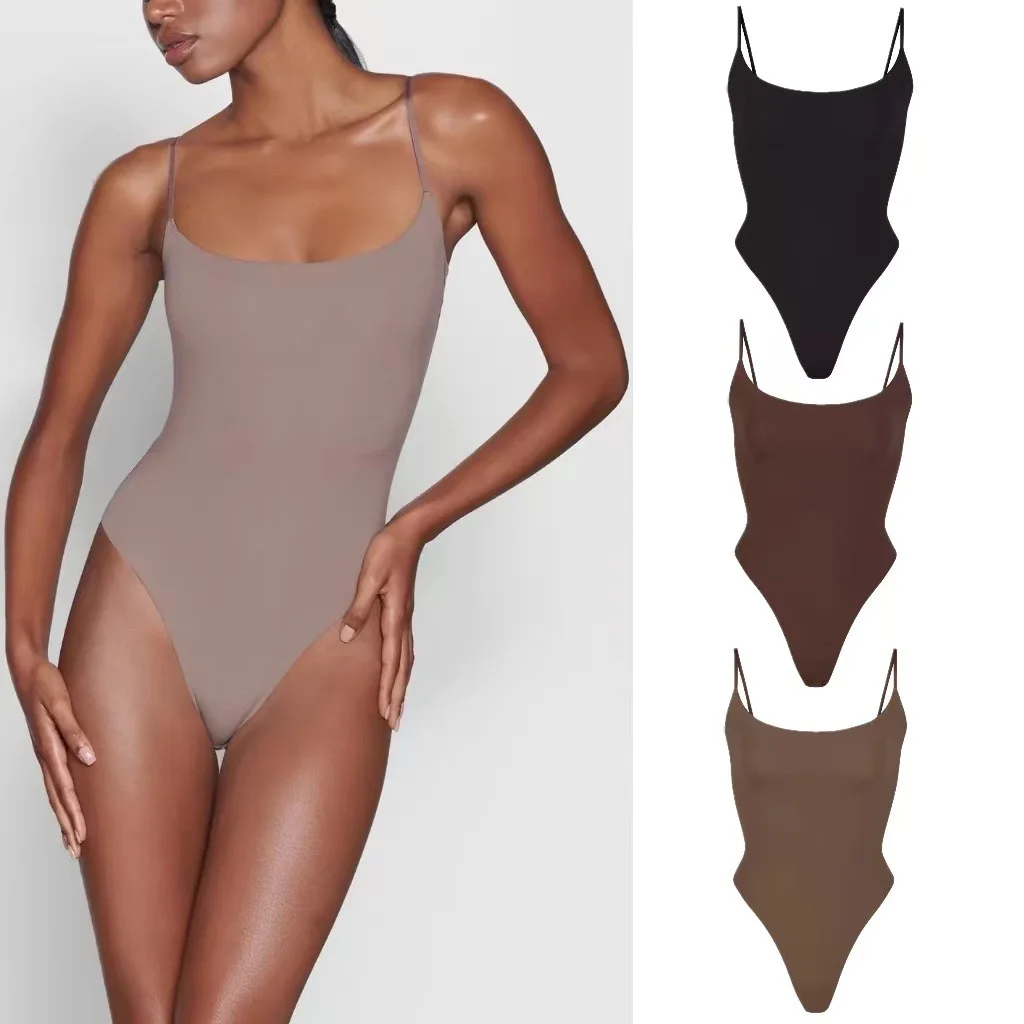 Комбинезон-бретелька Kim Slim-fit Однотонный универсальный камзол Теннисный