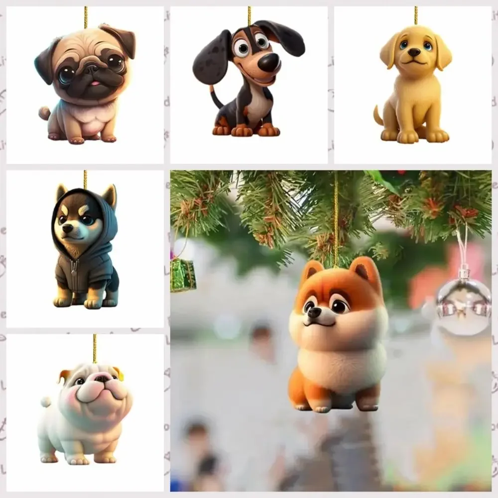 Акриловая подвесная гирлянда-растяжка