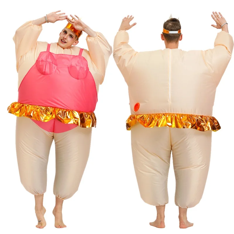 

Популярные надувные костюмы для балета для взрослых, костюмы для косплея Пурим на Хэллоуин, вечернее платье, смешное платье для женщин и мужчин.