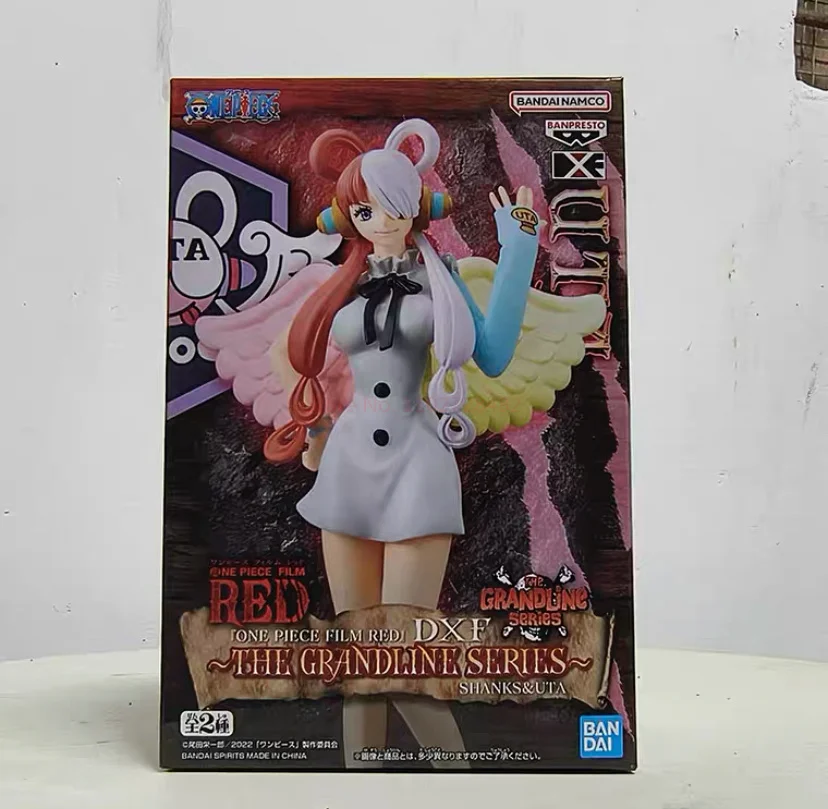 Новые Оригинальные фигурки героев аниме Bandai Banpresto One Piece Uta модели мультфильма Red