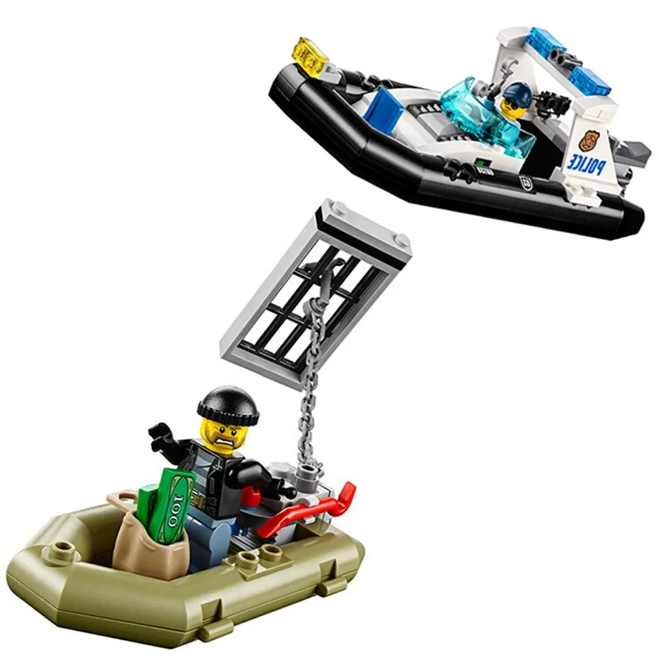 Конструктор Остров тюрьмы серии Городская полиция 846 блоков 60130 шт. |