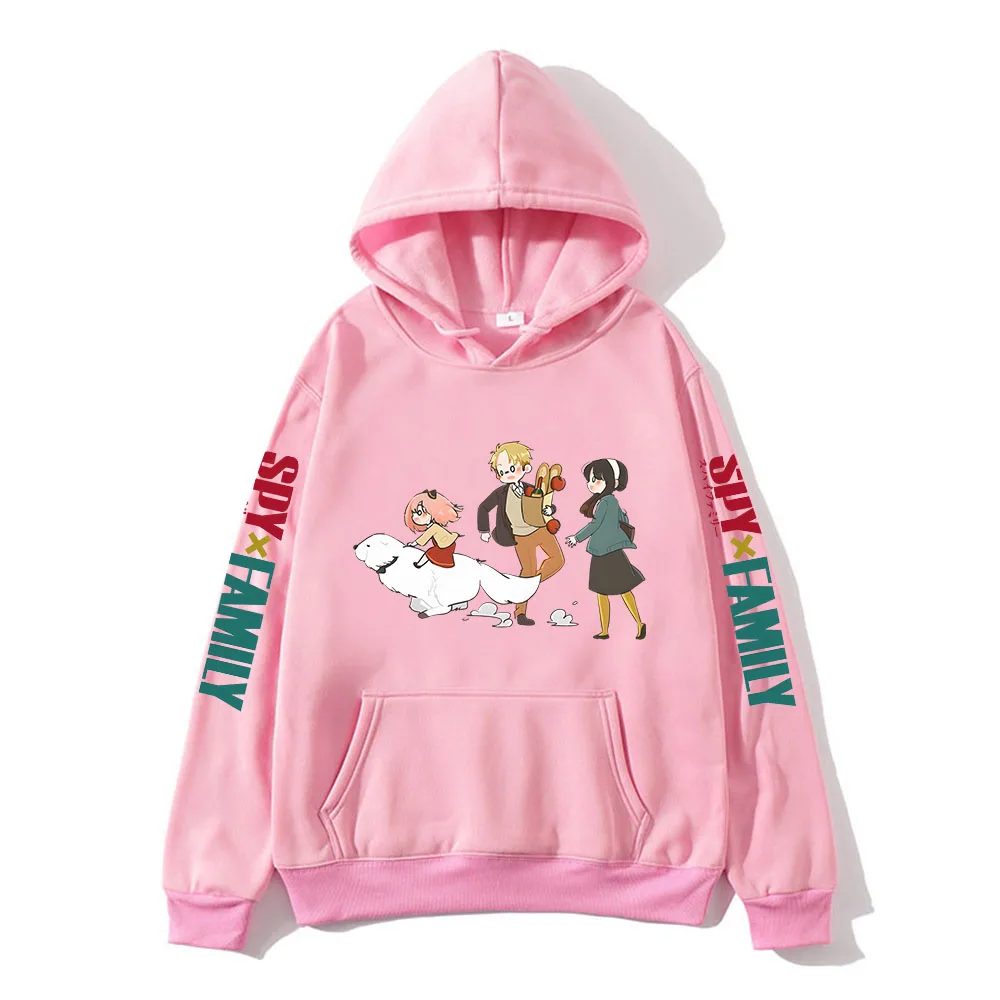 

Spy X Family Hoodie Anya Forger Kawaii Cartoon Sweatshirt for Girls Japanese Anime Print Hoody Kids Clothes Girl Y2k Sudadera