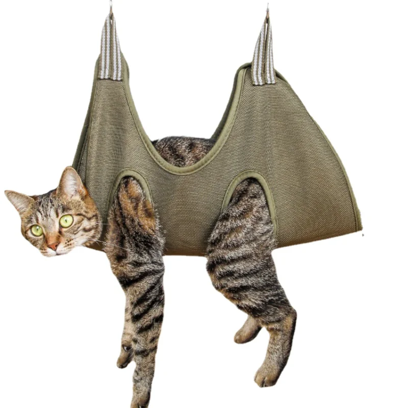 

Cat Nail Clipper Hammock British Short Anti Scratch Anti-bite Fixed Bag Artifact Pet Injection Feeding Medicine Beauty Hammock