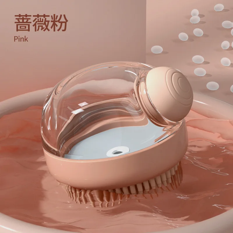 

Pet Bath Brush for Cat Bath Silicone Bath Brush Massage Brush Bath Gloves Dog Exfoliator