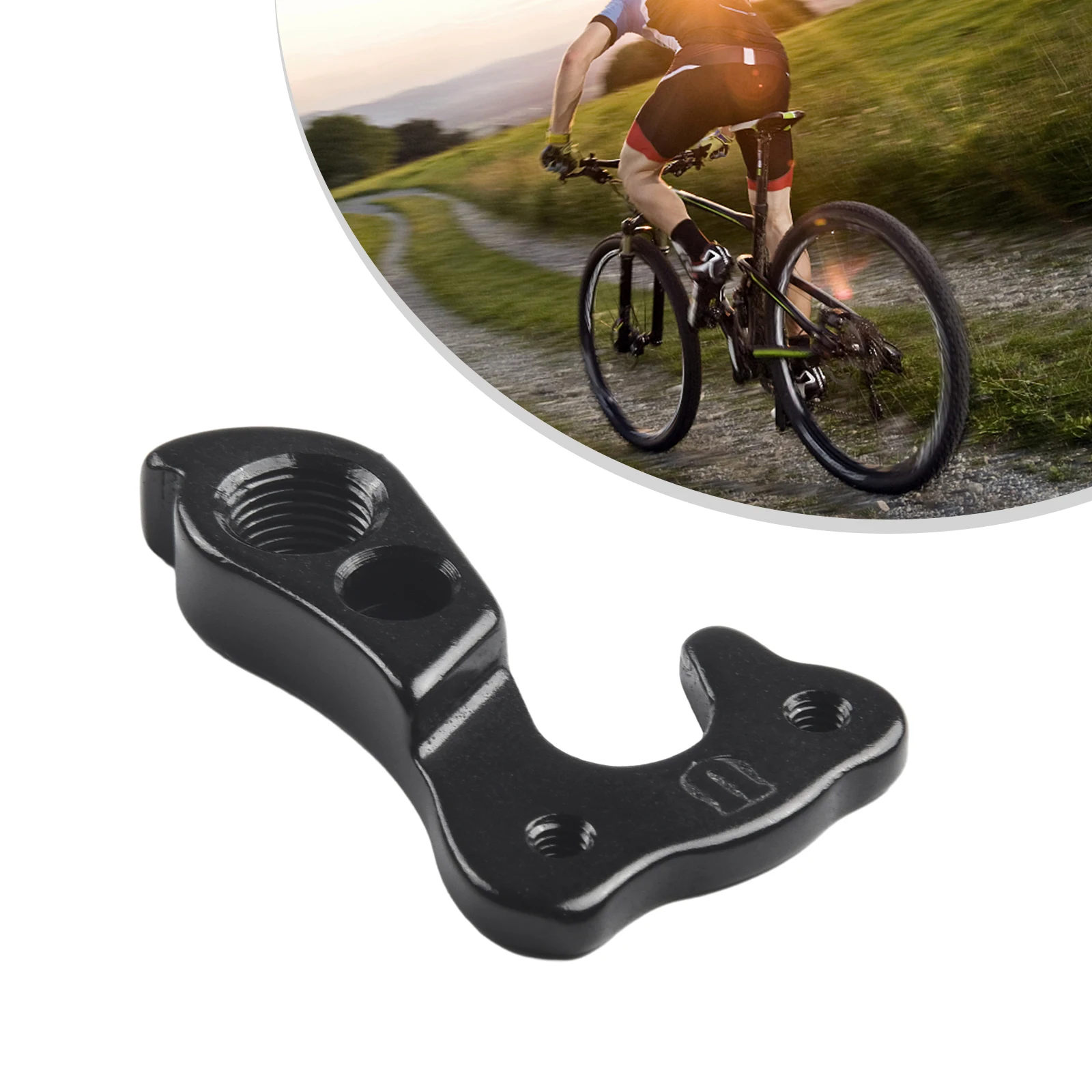 Компоненты велосипеда Черный # Велосипед DERAILLEUR из алюминиевого сплава 175 для Lapierre