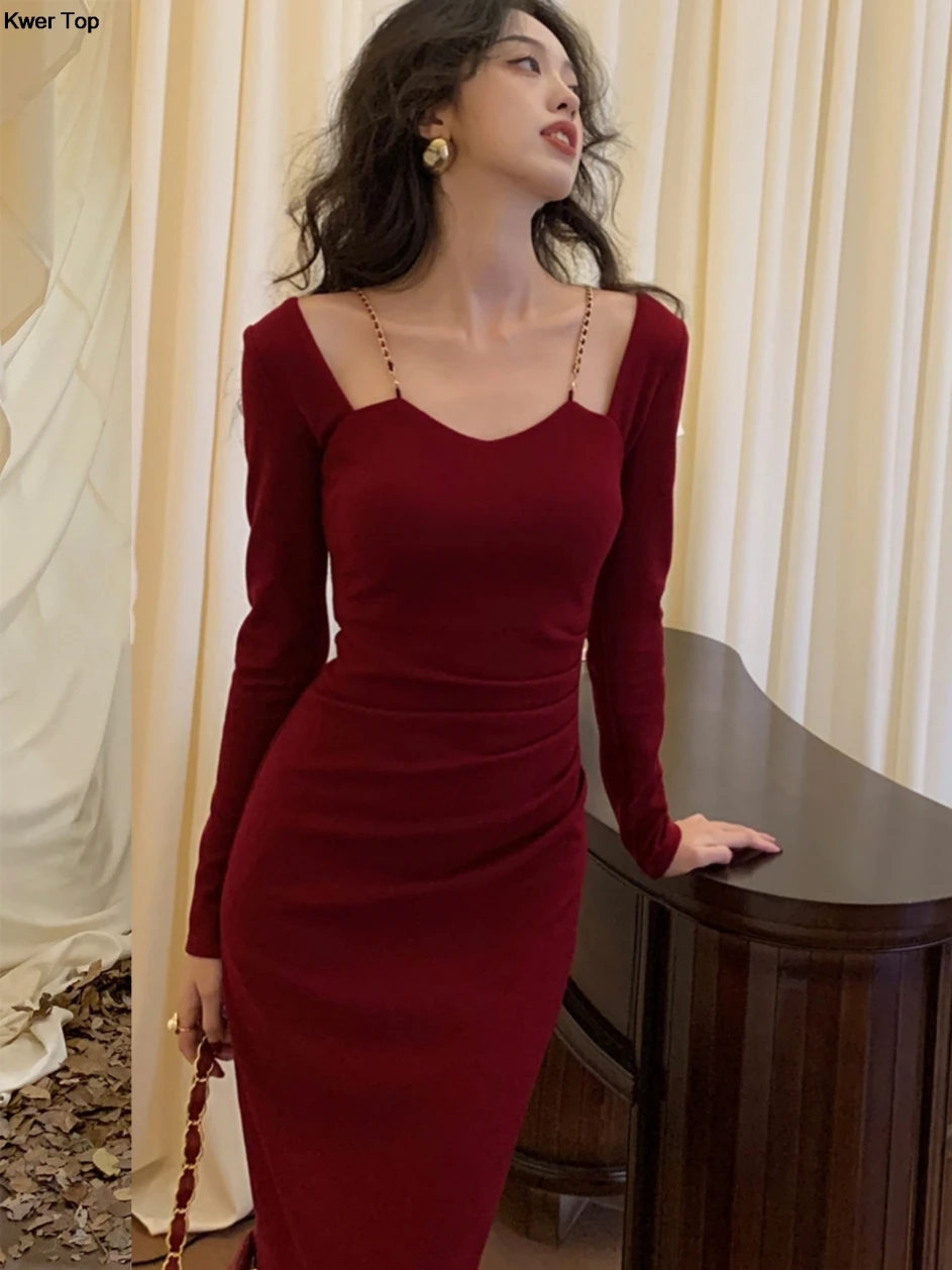 Женское облегающее вечернее платье элегантное модельное однотонное для свадьбы