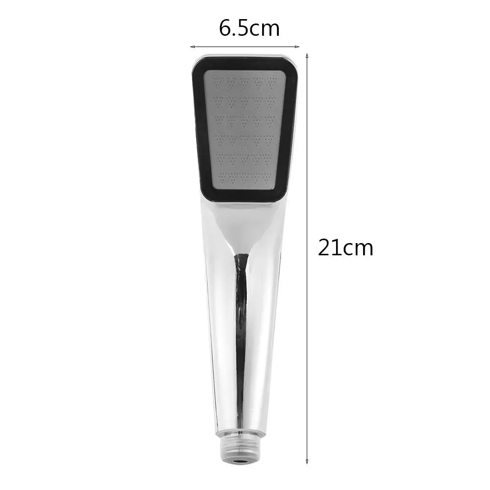 głowica prysznicowa ze stali nierdzewnej z 300 otworami Chromowany prysznic do kąpieli Wysokociśnieniowa ręczna kwadratowa gł...