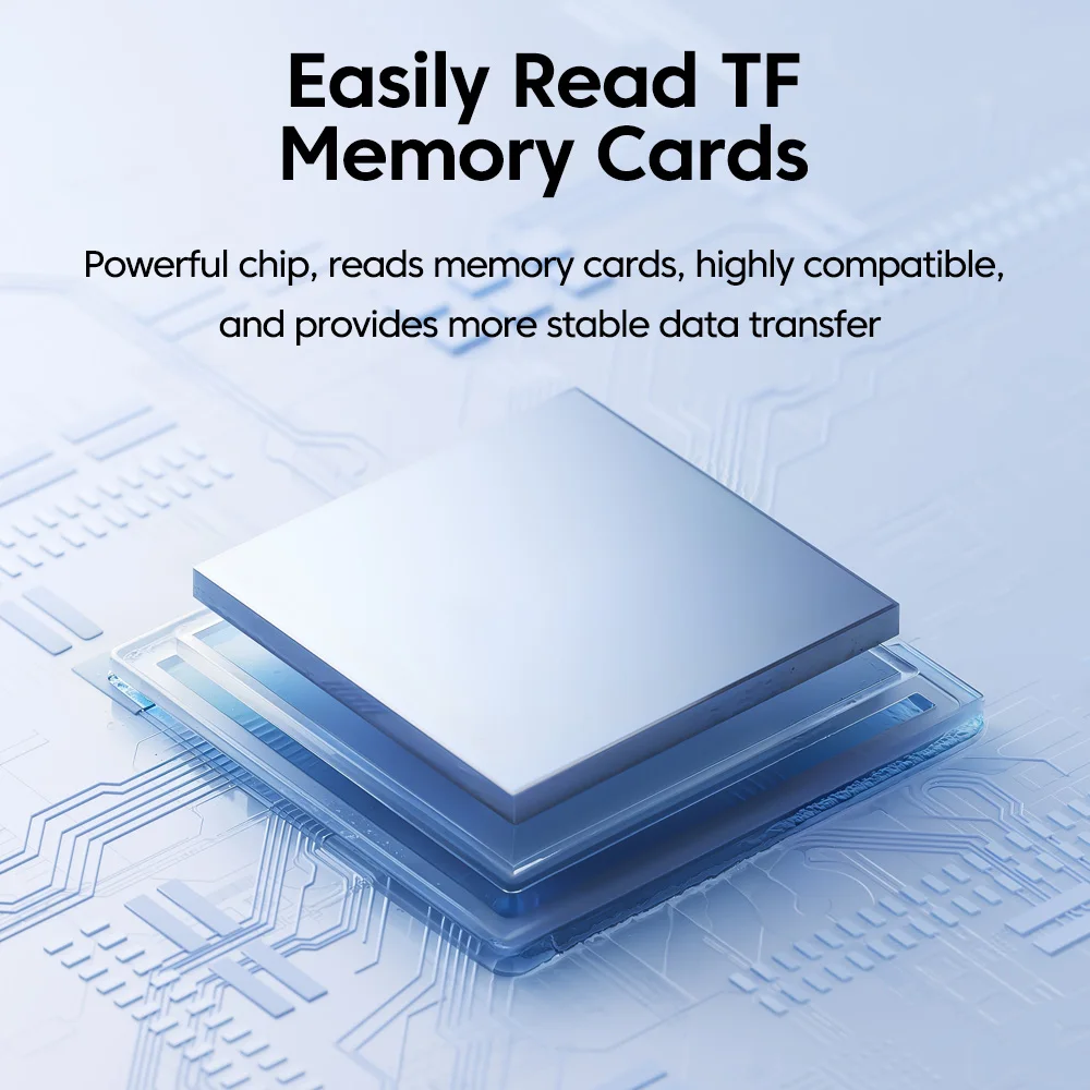 Фото USB-адаптер для чтения карт TF (microSD) для iPhone, USB 3.0, USB-C/Type-C, OTG-адаптер для карт памяти TF для Samsung/Xiaomi/планшетов №5
