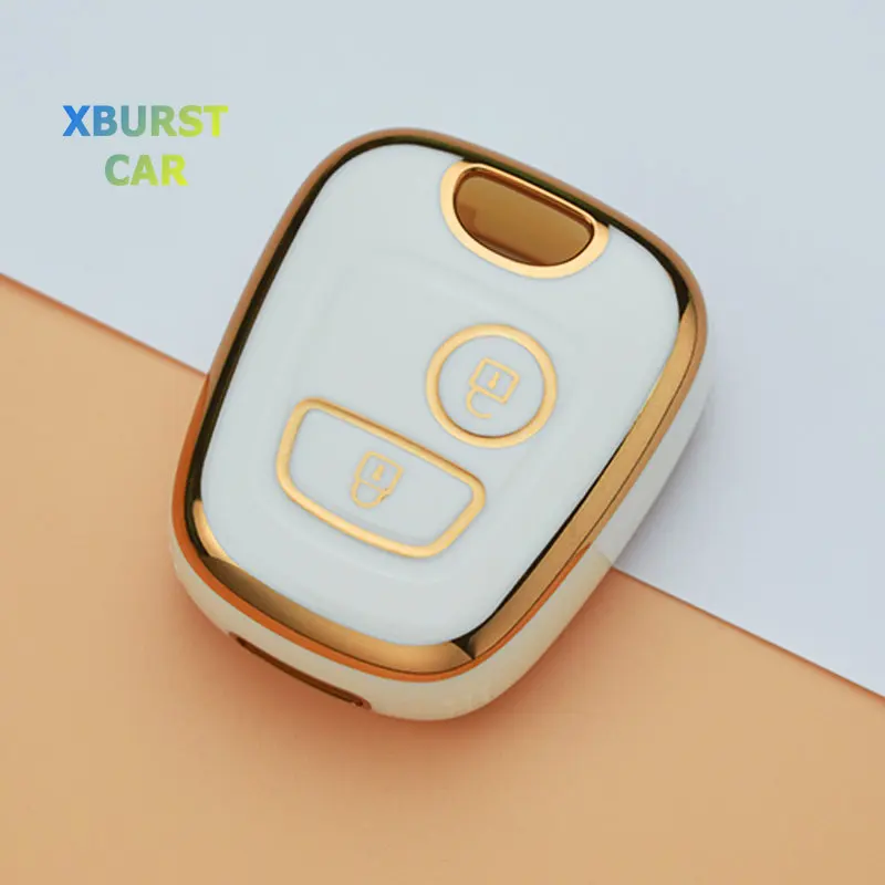 

Чехол-брелок на 2 кнопки для Peugeot 106 107 206 207 307 для Citroen C1 C2 C3 C4 XSARA для Toyota AYGO