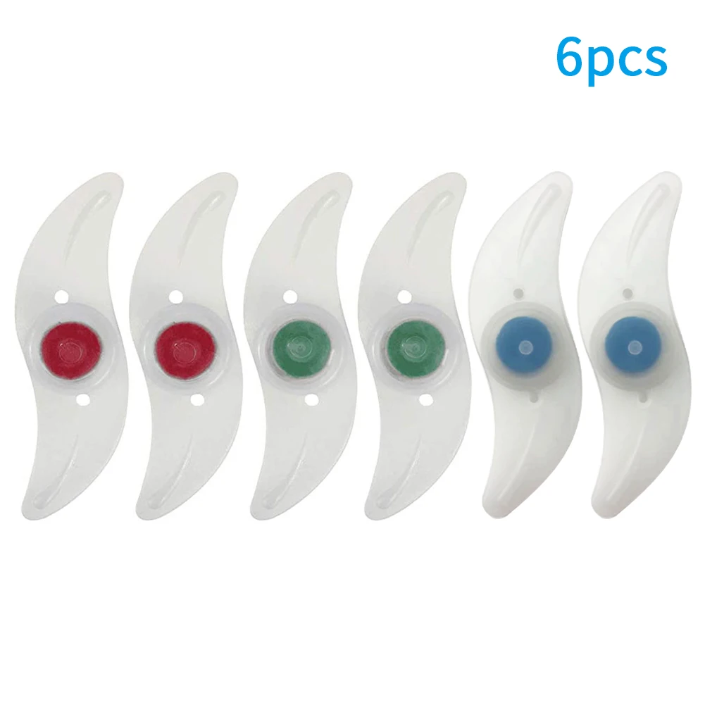 

Светодиодная спицевая лампа, универсальный предупреждающий фонарь для езды на велосипеде, на открытом воздухе, водонепроницаемый, с питани...