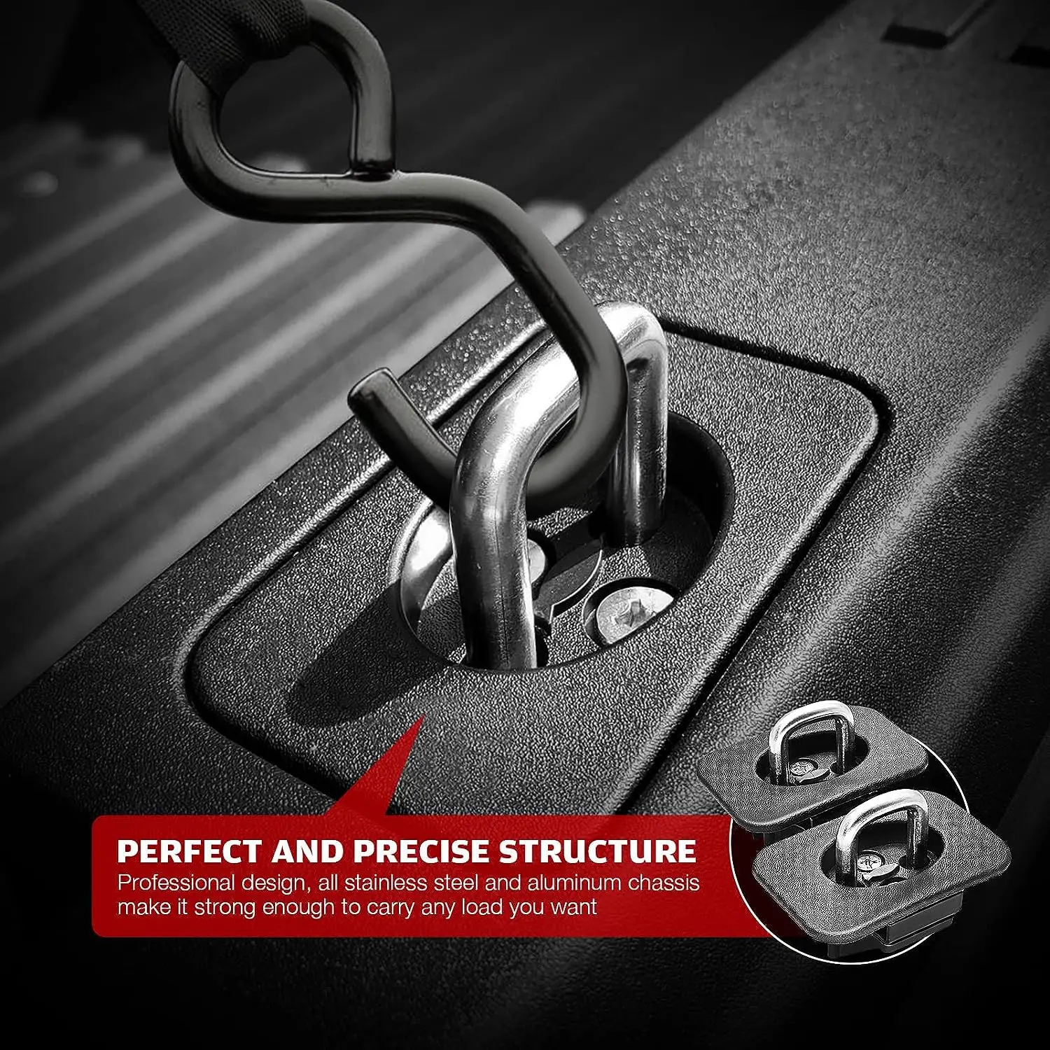 6 шт. выдвижные анкеры для грузовых автомобилей Ford F150 2015-2022 F250 F350