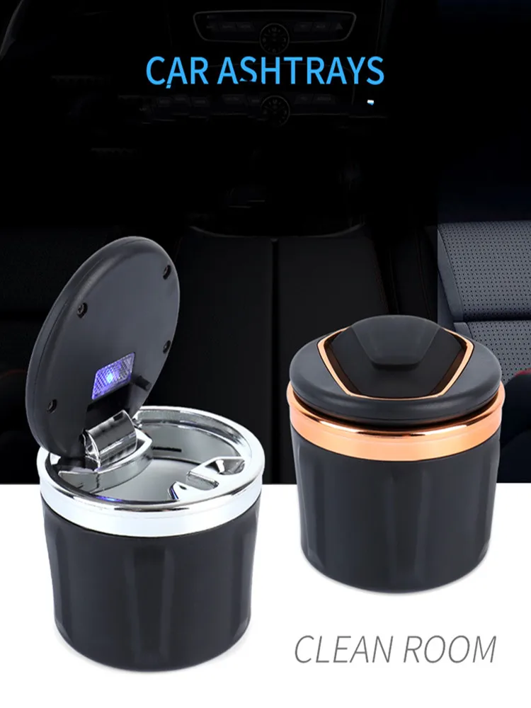 

Автомобильная пепельница, креативсветодиодный Светодиодная лампа с фотоэлементами, для audi