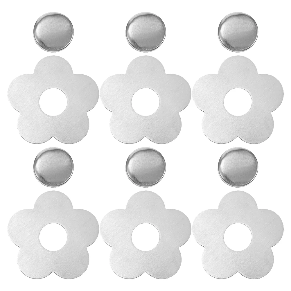 

6pcs Table Cloth Pendants Flower Design Tablecloth Holders Tablecloth Weights