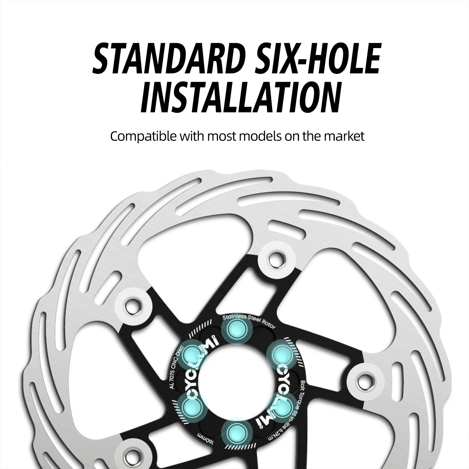 Высококачественный велосипедный дисковый тормоз Cyclami 160 мм 180 гидравлическая