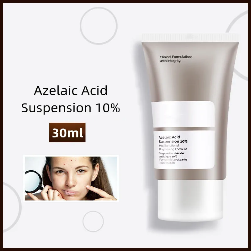 

Original Azelaic Acid 10% Acne Treatment Cream Salicyic Acid Marks Remove Acne Moisturizing Cream Squalane Cleanser Skin Care