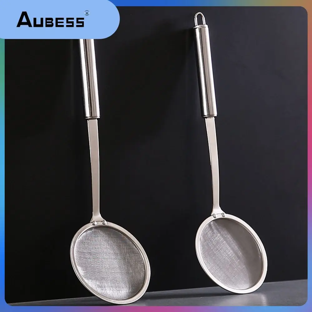 

Heat Insulation Filter Mesh Stainless Steel Skimmer Soybean Milk Juice Filter Screen Hot Pot Household Kitchen Supplies Colander