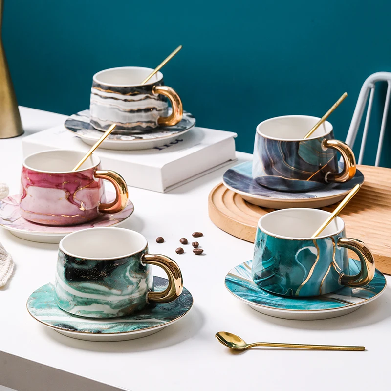 

Coffee Cup Set Ceramic Cup Tea Latte Cup color changing cups coffee mugs iced coffee cup vasos para cafe teacup set tazas