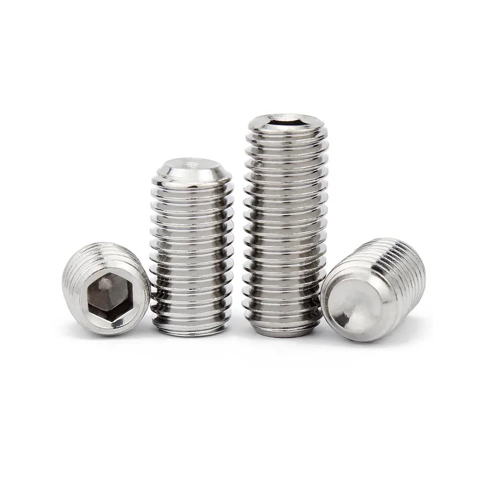 

M1.6 M2 M2.5 M3 M4 M5 M6 M8 M10 M12 M16 304 A2 Винт с шестигранной головкой из нержавеющей стали с шестигранной головкой и головкой DIN916