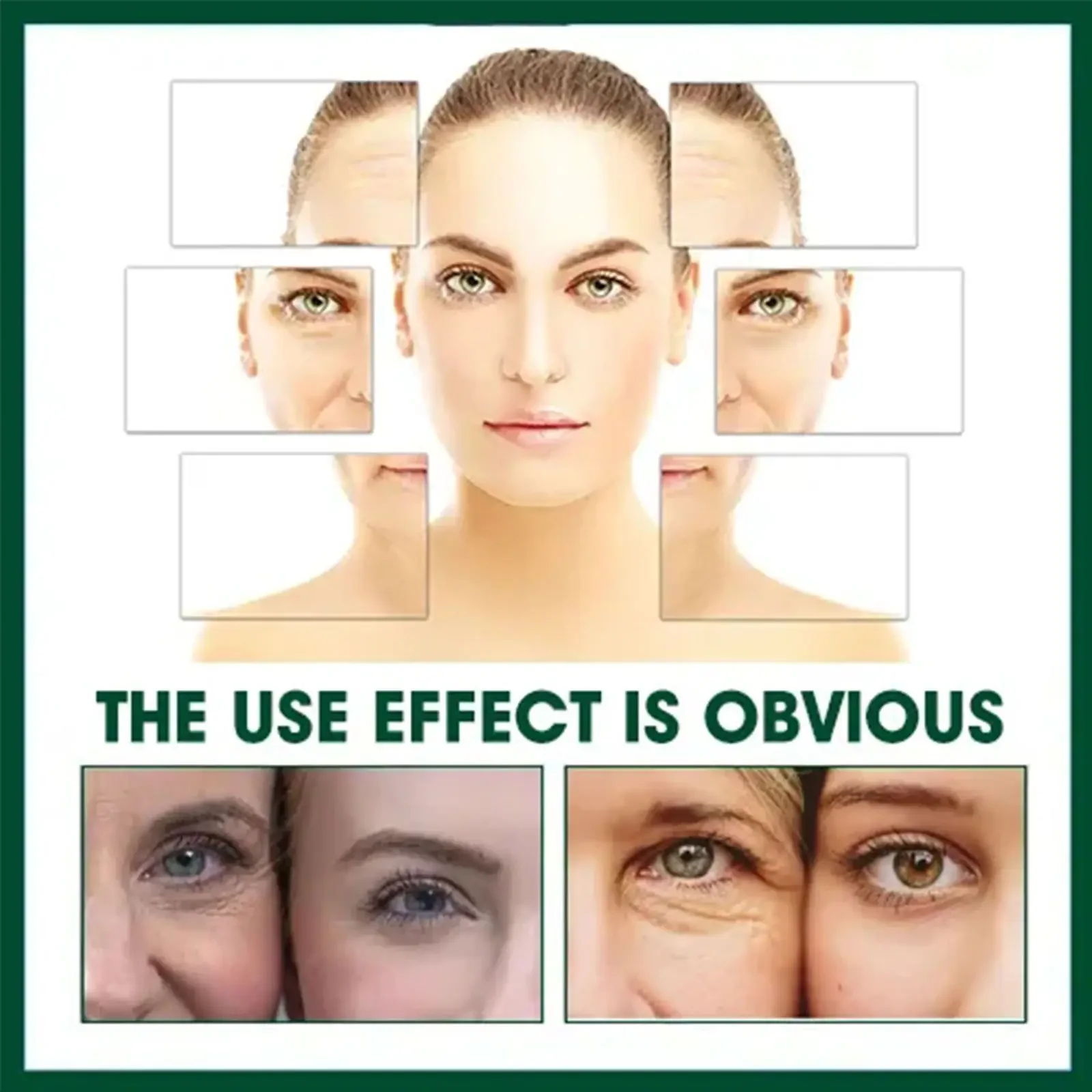 Facial Neck Skin Firming Hyaluronic Acid Lifting Restore Plump Moisturizing Essence Smoothes Wrinkles Looks Visibly Younger