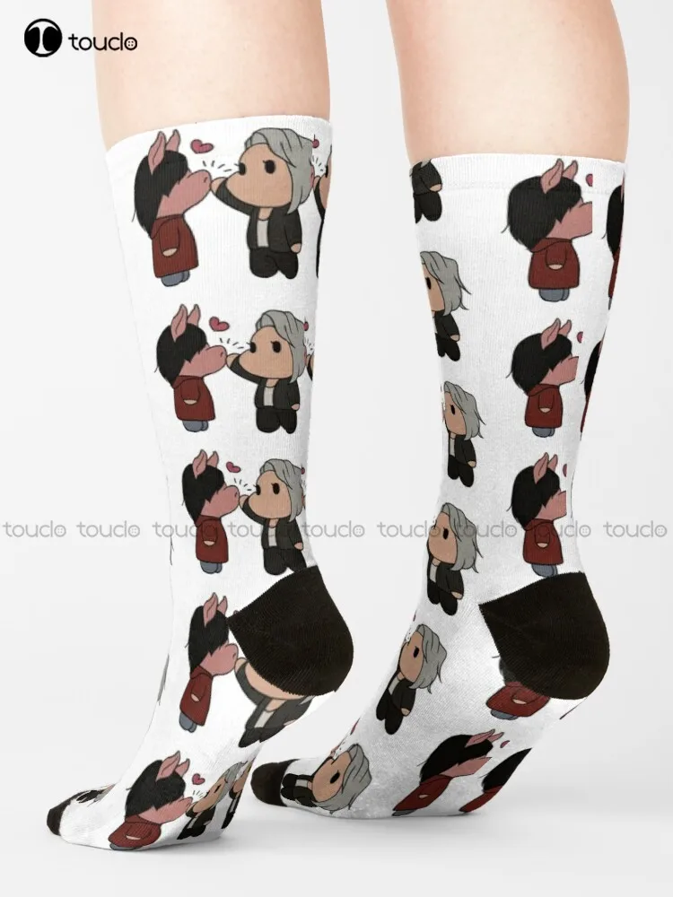 

Boop The Snoot Socks Sports Socks Street Skateboard Socks Unisex Adult Teen Youth Socks Hd High Quality Harajuku Cartoon Art