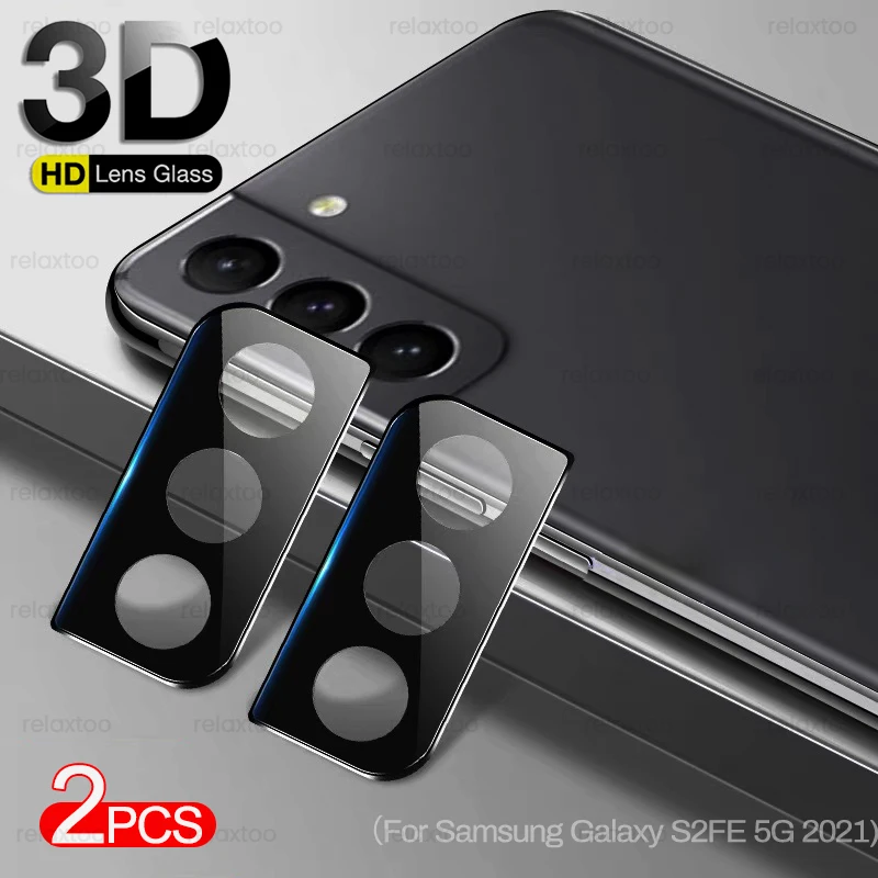 Закаленное защитное 3d-стекло для объектива камеры, чехол для Samsung Galaxy S21fe S 21 Fe 21Fe Sumsung S21 Fe 5G, Защитные Чехлы, 2 шт.