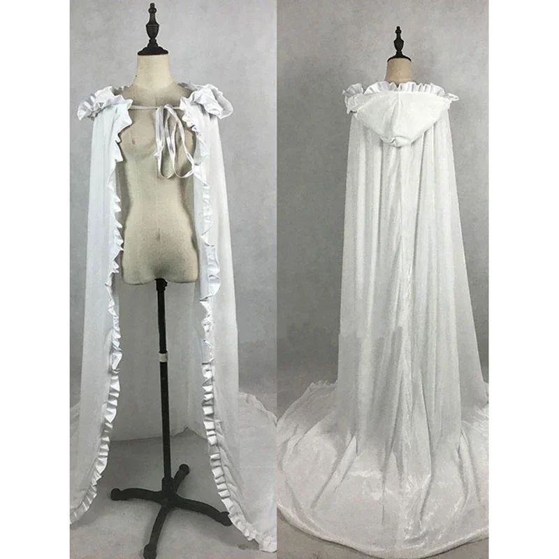 Взрослый вампир средневековая винтажная толстовка с капюшоном бархатный плащ